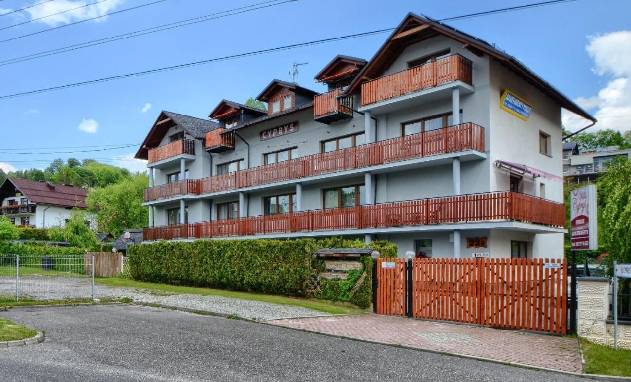 Willa Cyprys - Pokoje I Apartamenty Z Aneksami - Centrum 维斯拉 外观 照片